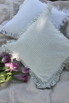 Housse de coussin Rayures beige
