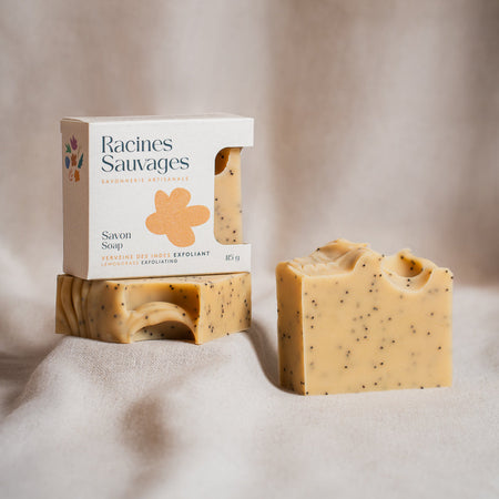 Savon naturel exfoliant - Verveine des Indes