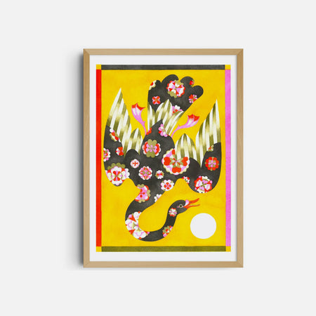 Risograph poster 'Sing'