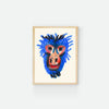 Affiche 'Singe bleu'