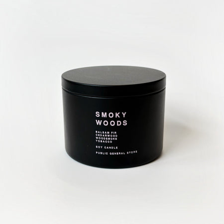 Bougie Smoky Woods [formats variés]