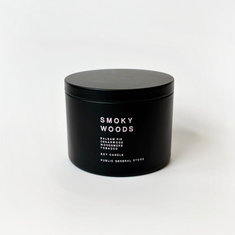 Bougie Smoky Woods [formats variés]