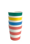 Striped Bamboo Tumbler [Various Colors] 