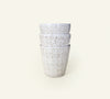 Stoneware tumbler 'Carreaux' 