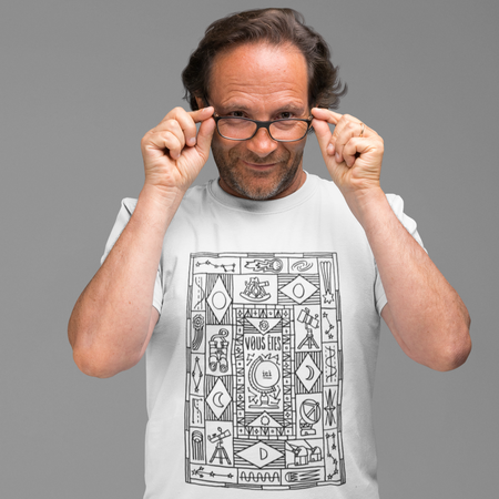 T-shirt unisexe 'Art T-shirt Club' par Julien Castanié