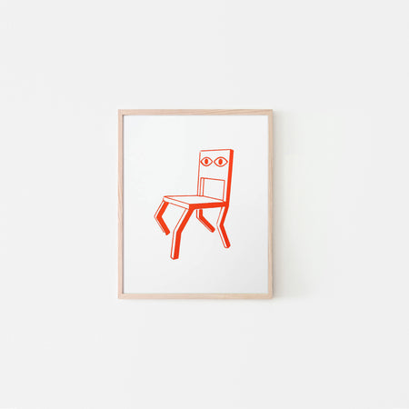 Affichette 'Chair'