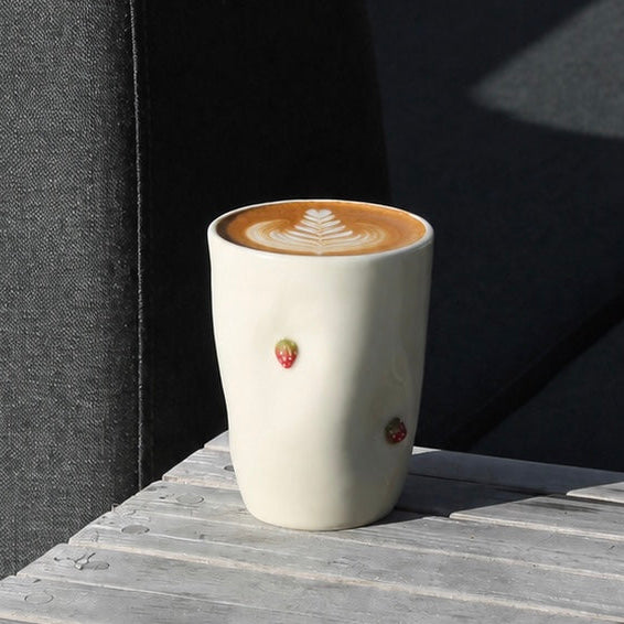 Gobelet à latte Fraises