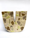 Terrazzo arch vase