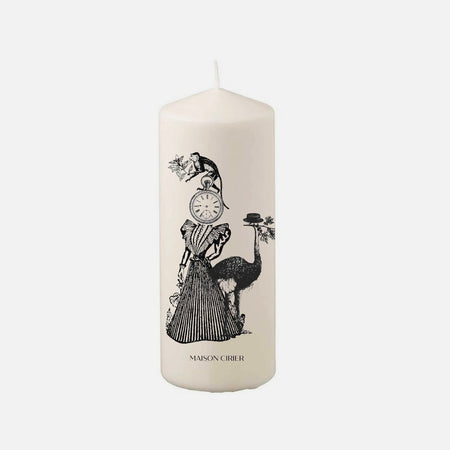 Cierge tatoué Time Lady [formats variés]