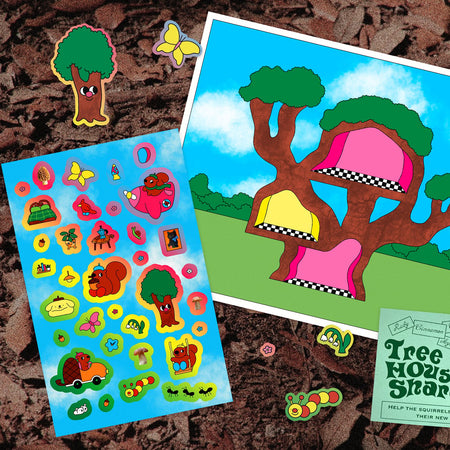 Affiche DIY 'Treehouse'