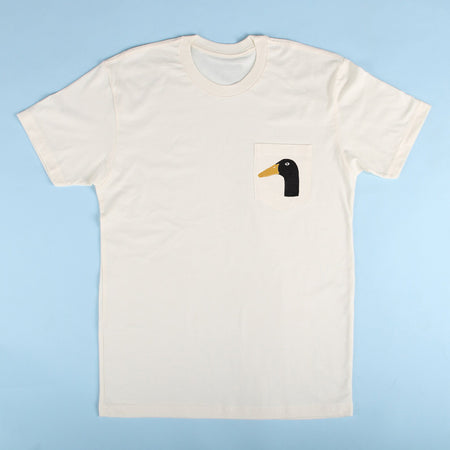 T-shirt à poche Canard [tailles variées]
