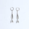Boucles d'oreilles en argent Tulipe