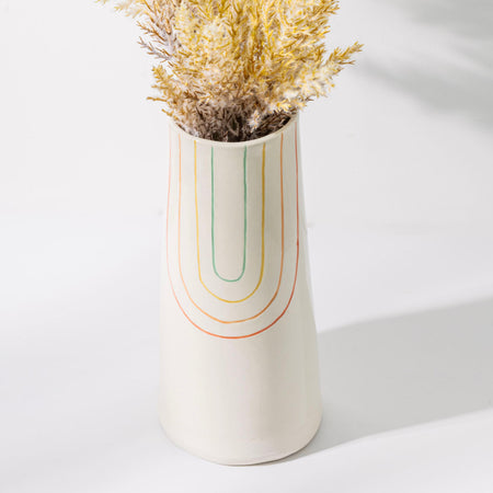 Vase en porcelaine Rainbow