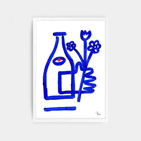 Oeuvre originale 'Vino Vivo N°7'