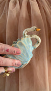 Vase Blue Swan