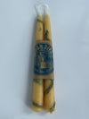 Botanical Beeswax Candle Duo [8in - Assorted Flowers]