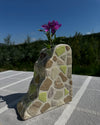 Terrazzo staircase vase