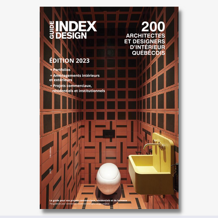 Guide Index Design 2023 - 200 Quebec architects and designers