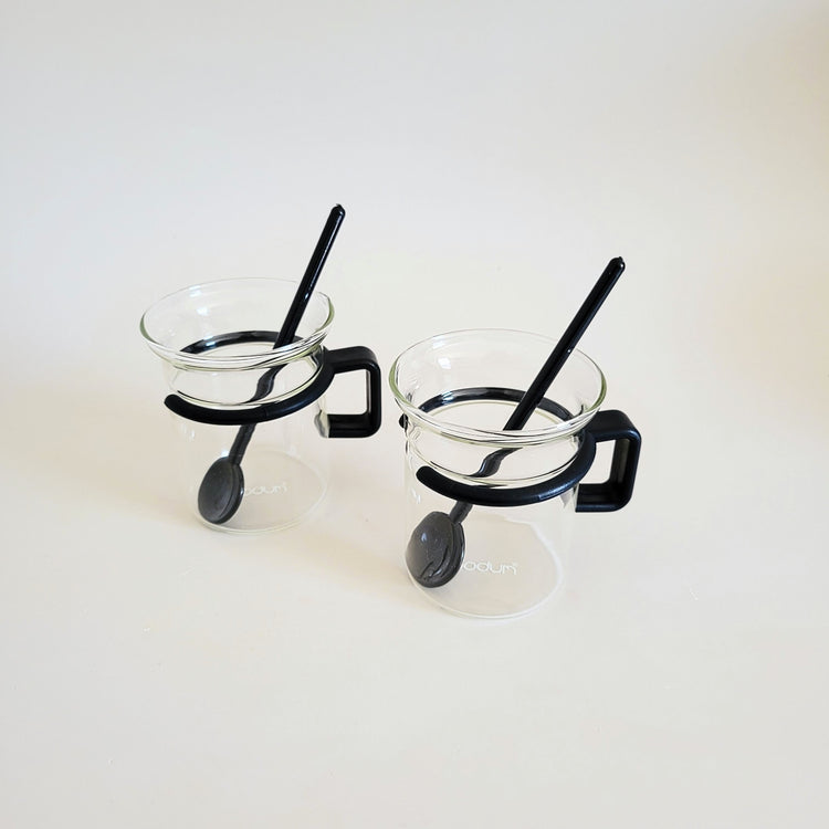 Ensemble de 2 tasses bodum vintage