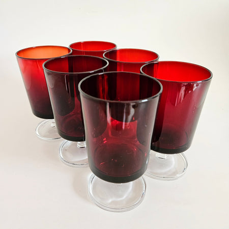 Ensemble de 6 verres Rubis Luminarc