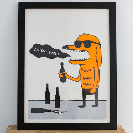 Affiche 'Chien Chaud'