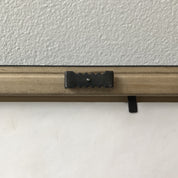Cadre bois blanc avec vitre 8.5 x 11 po [tel quel]