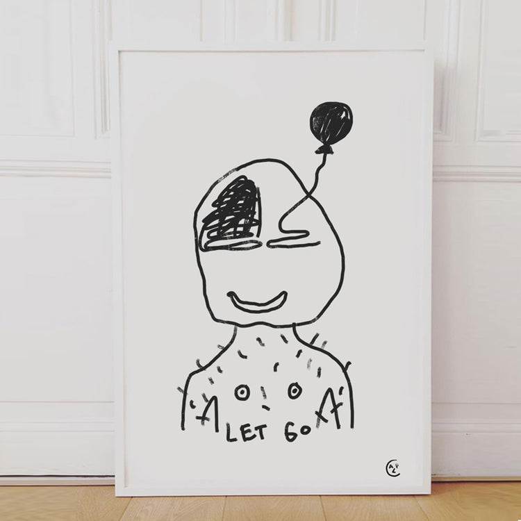 Affiche sérigraphiée 'Bobby Balloon'