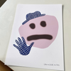 'Sad guy' poster [varied colors] 