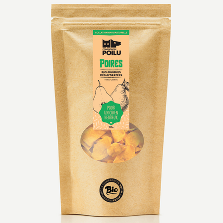 Dehydrated organic pears for dogs 