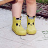 Bottes de pluie courtes jaunes pour enfants Kerran [grandeurs variées]