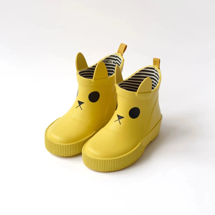 Bottes de pluie courtes jaunes pour enfants Kerran [grandeurs variées]