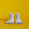 Ceramic candle holders 'Pair of feet' 