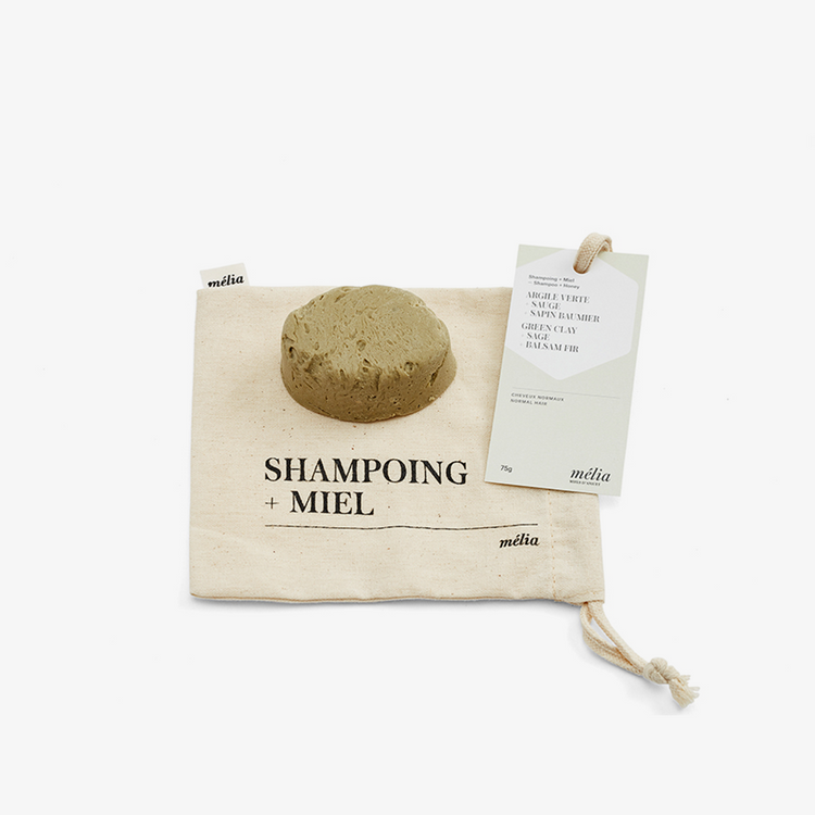 Shampoing Miel argile verte + sauge