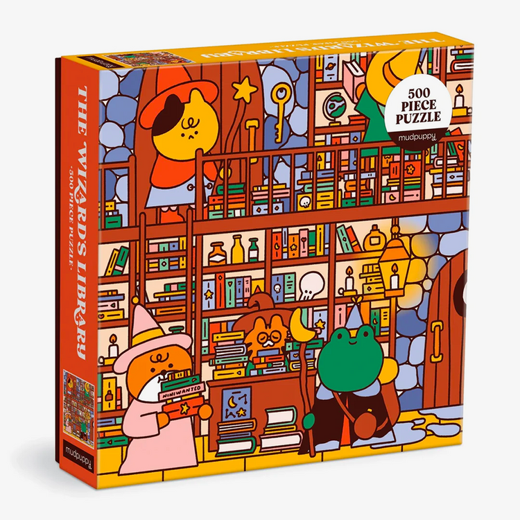 Puzzle 'The wizard's library' - 500 pièces