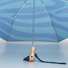 Parapluie compact 'Blue swirl'