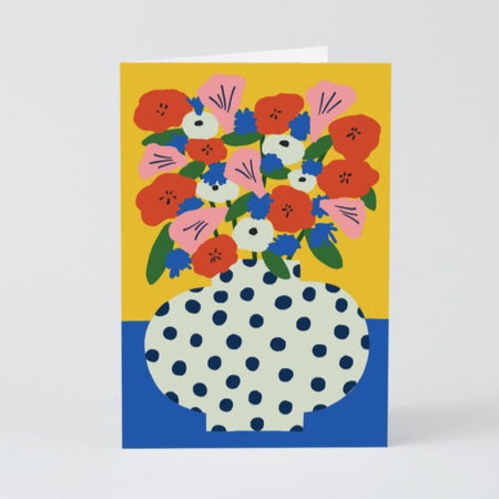 Flowers greeting card