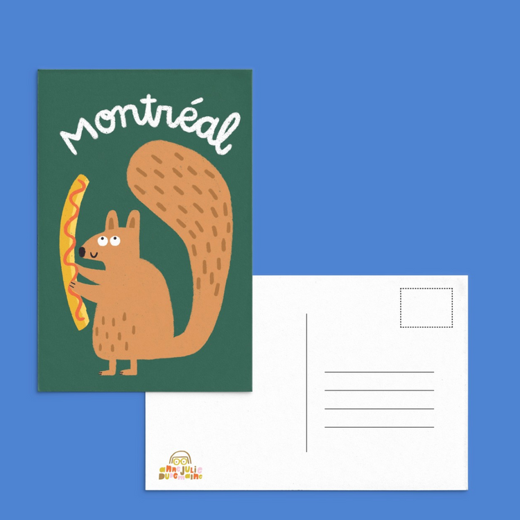 Postcard 'Squirrel'
