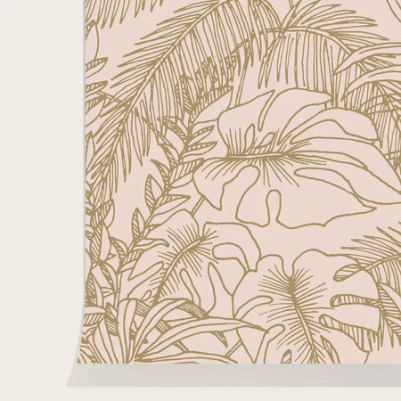 Papier peint Abondance Olive
