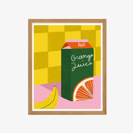 'Orange juice' poster