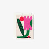 Mini Flo fuchsia greeting card