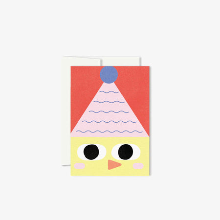 Mini chick wish card 