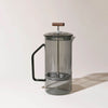 Cafetière à piston en verre (fumé)
