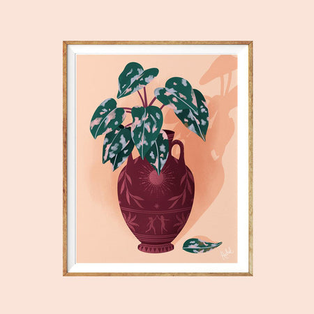 Poster 'Tropical plant' 