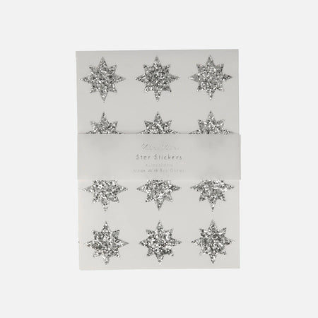 Set of 8 Star Sticker Sheets [Various Colors] 