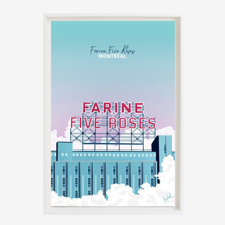 Affiche 'Farine Five Roses'