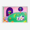 Affiche risographie 'Nuit joviale'