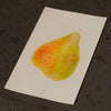 Risography poster 'Pear'