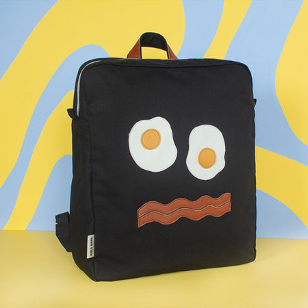 Brownie 'Egg face' backpack 